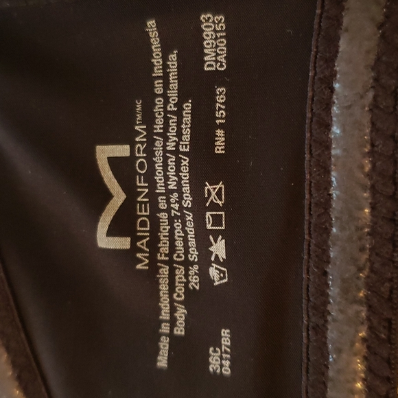 NWT Maidenform size 36C.  12-way adjustable straps. New with tags. - Picture 6 of 6